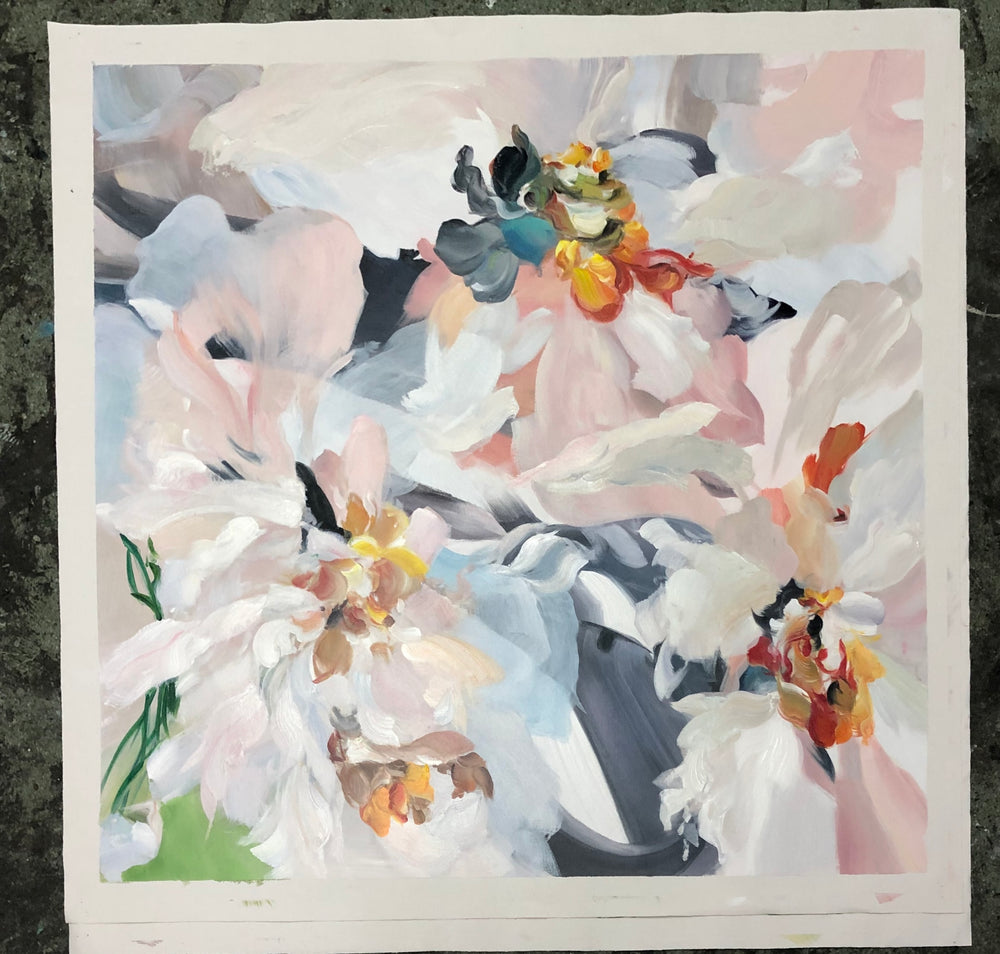 Blossom Floral Painting – EKM Art Studio