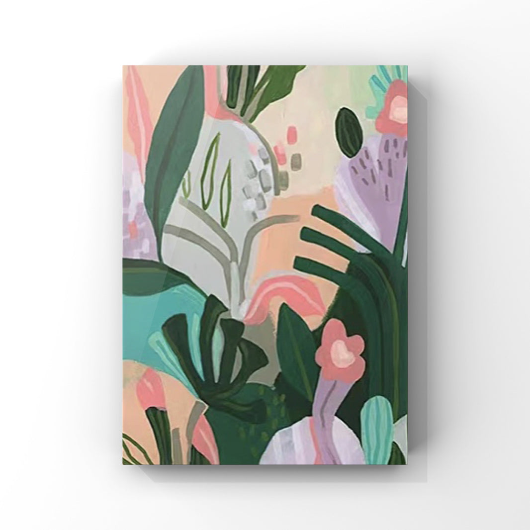 Bright Painting | Hand-Painted Canvas | Abstract Wall Art – EKM Art Studio