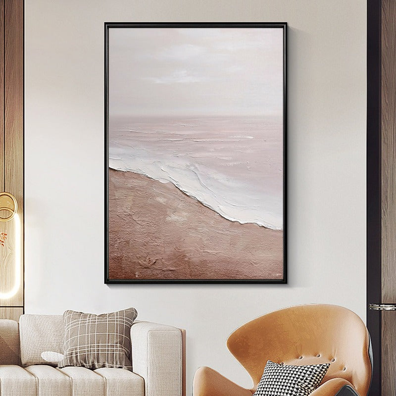 Coastal B, Landscape Painting Australia, Hand-painted Canvas