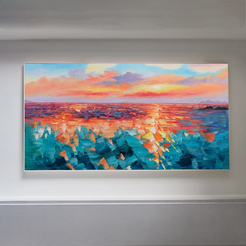 Offing, Landscape Painting Australia, Hand-painted Canvas,best modern art painting,best modern art pieces,best modern artists 2020,best modern artwork,best modern painting