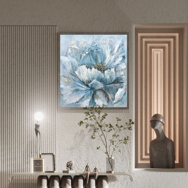 Floral Painting Australia | Hand-painted Canvas | The Blooming – EKM ...