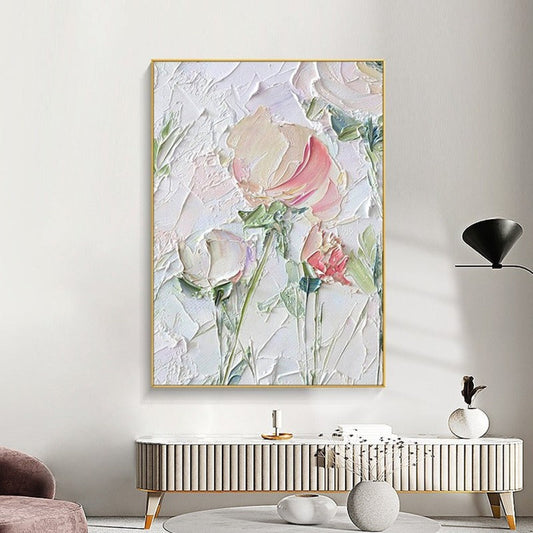 FLORAL PAINTING, WHITE FLOWER, HAND-PAINTED CANVAS,clore gallery london,cloud drawing,cns abstract,coal painting,coastal paintings,collecting art for beginners,collecting original art,collecting paintings,collecting photographs,collection of van gogh paintings,collection route tate modern