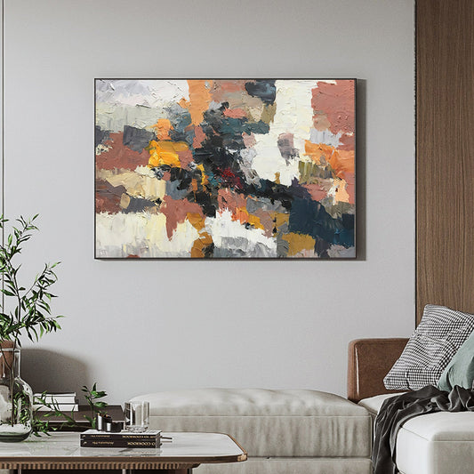 Abstract Painting, Heaven, Hand-Painted Canvas