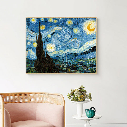 The Starry Night, Vincent Van Gogh