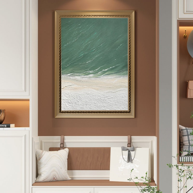 Coast View, Landscape Painting Australia, Hand-painted Canvas