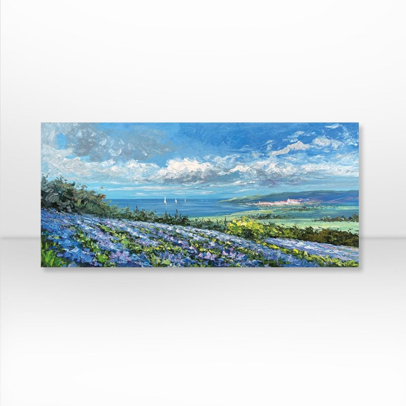 Lavender Land, Landscape Painting Australia, Hand-painted Canvas,best online art selling sites,best online art websites,best online canvas art,best online galleries,best online galleries for emerging artists,best online galleries to sell art,best online places to sell art