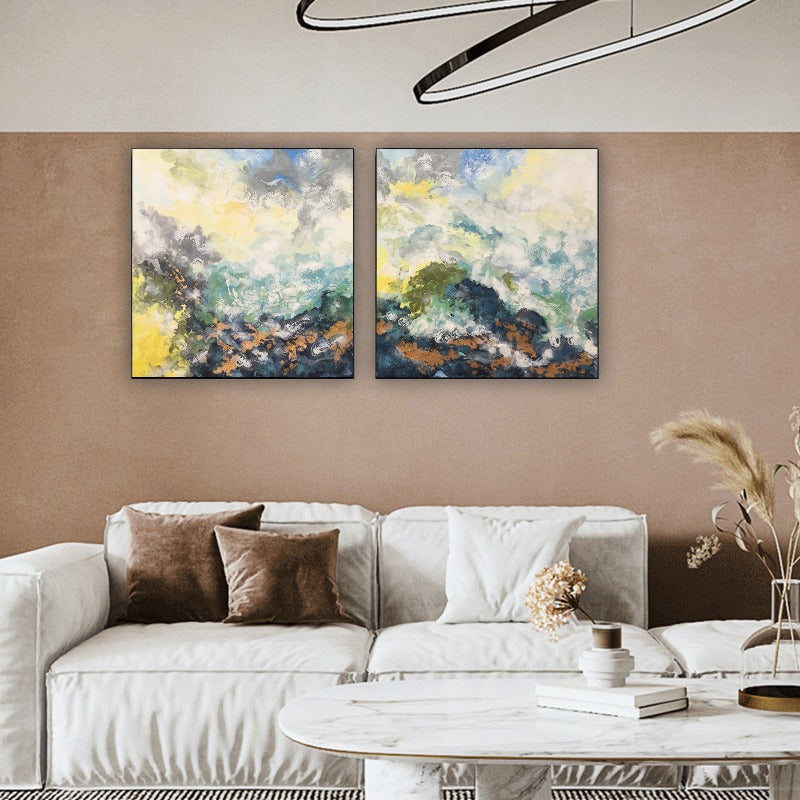 Set of 2 Large Original Oil Painting Australia, Abstract Painting,artist in contemporary art,artist in contemporary arts,,artist in impressionism era,artist in residence programs uk