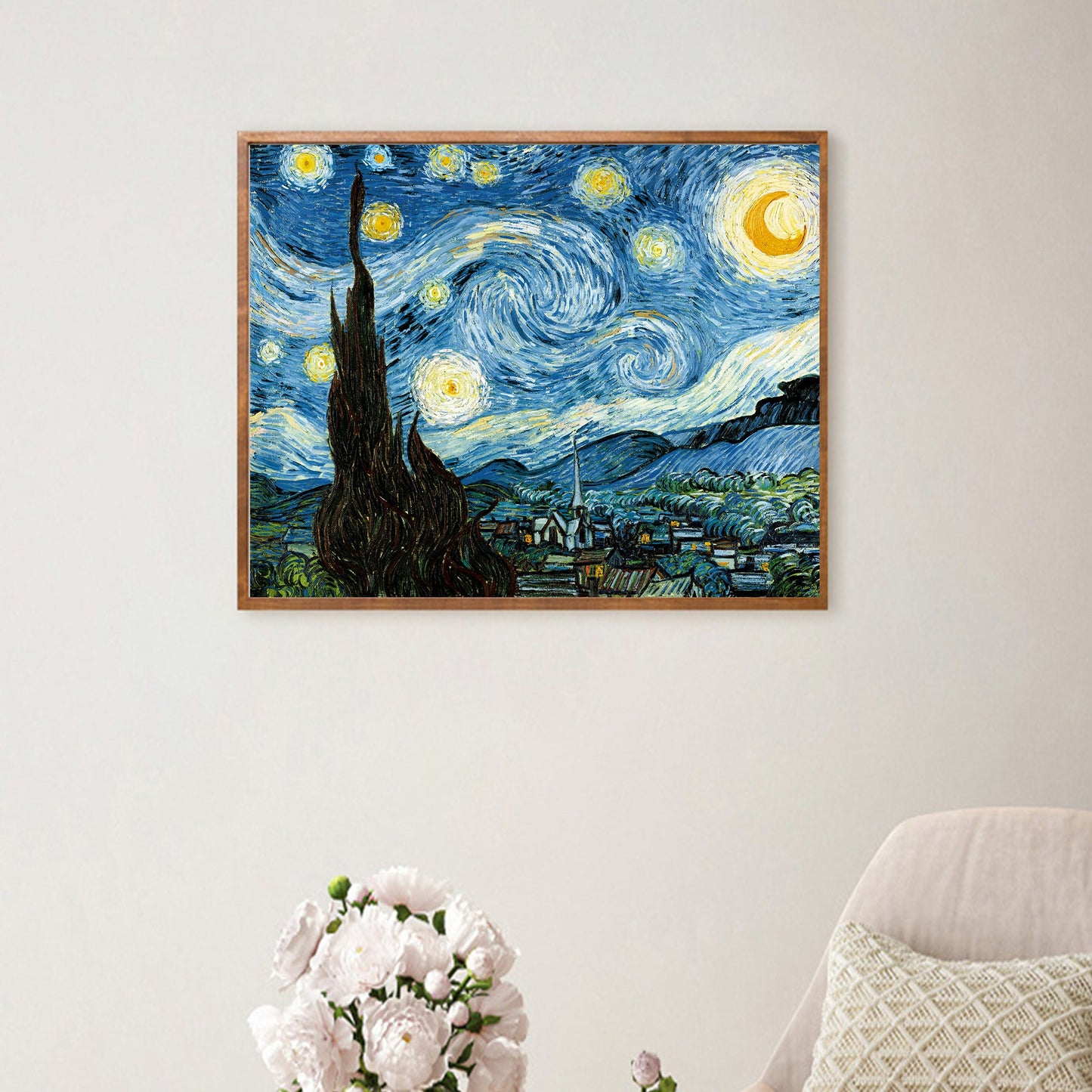 The Starry Night, Vincent Van Gogh