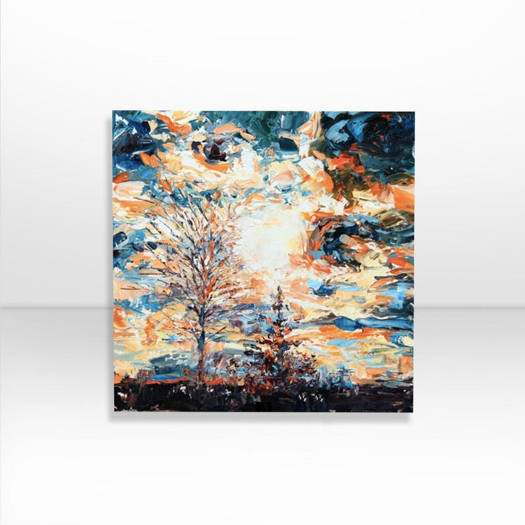 Explosion, Landscape Painting Australia, Hand-painted Canvas