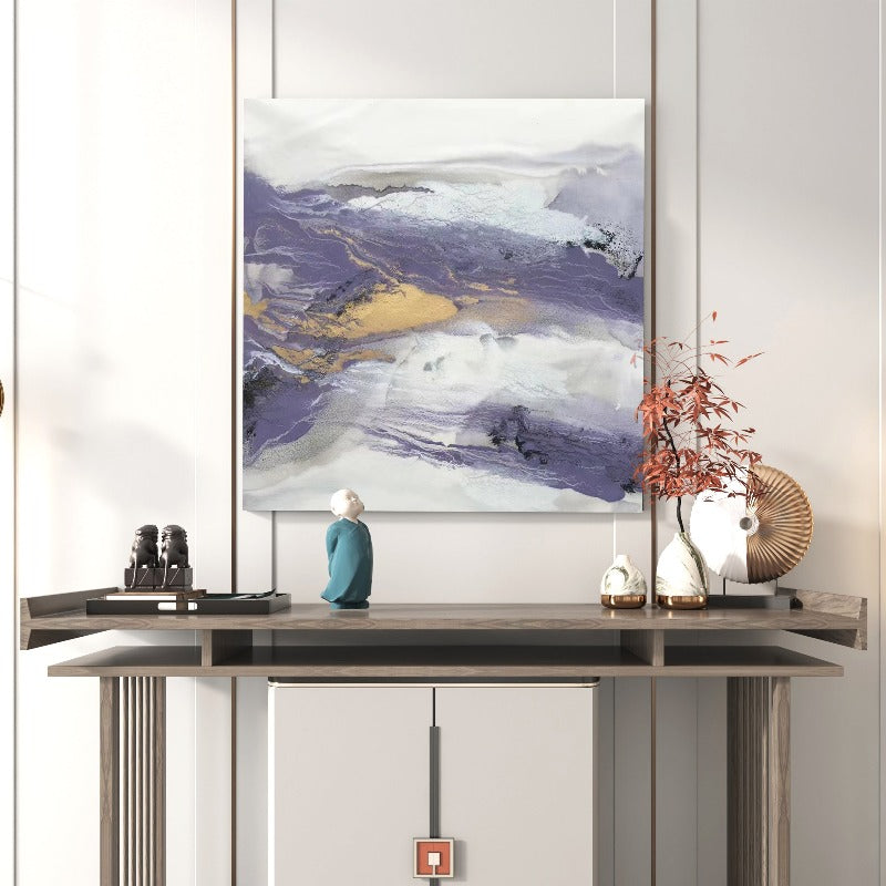 Purple and Gold Marble Painting Australia, Hand-painted Canvas,artist residency california,artist residency europe,artist residency france,,artist residency germany,artist residency list