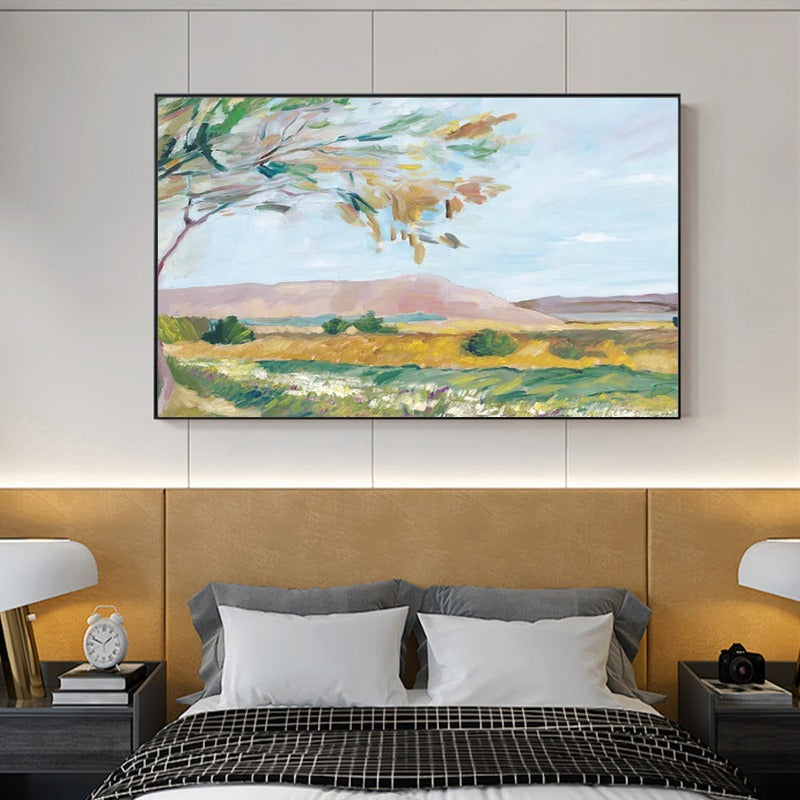 LANDSCAPE PAINTING, PEACEFUL, HAND-PAINTED CANVAS,Peaceful, Landscape Painting Australia, Hand-painted Canvas,best drawing,best figurative artists,best figurative artists today,best figurative painters,best figure drawing books for beginners pdf