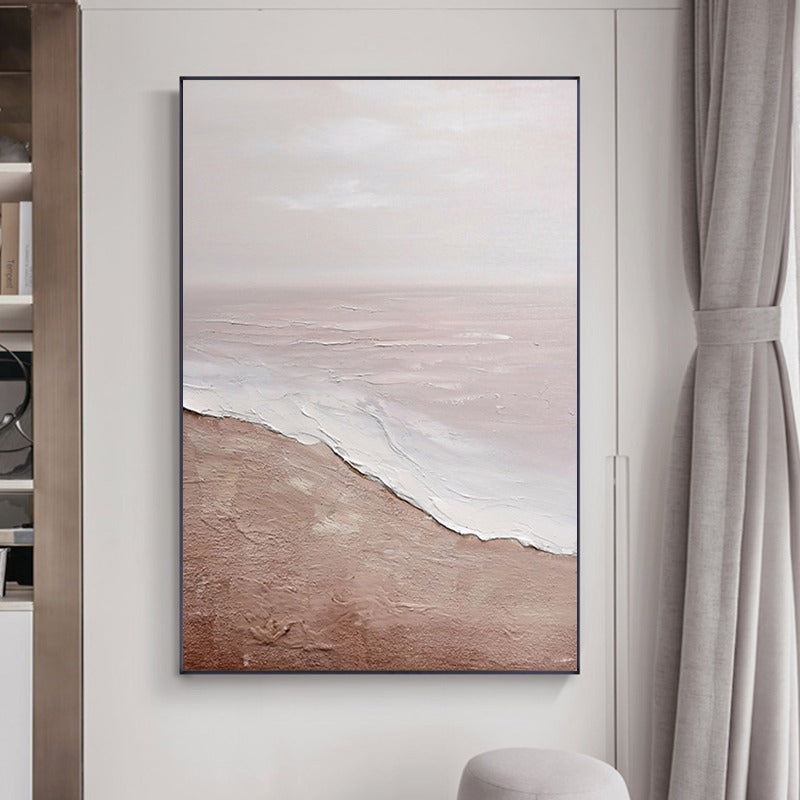 Coastal B, Landscape Painting Australia, Hand-painted Canvas