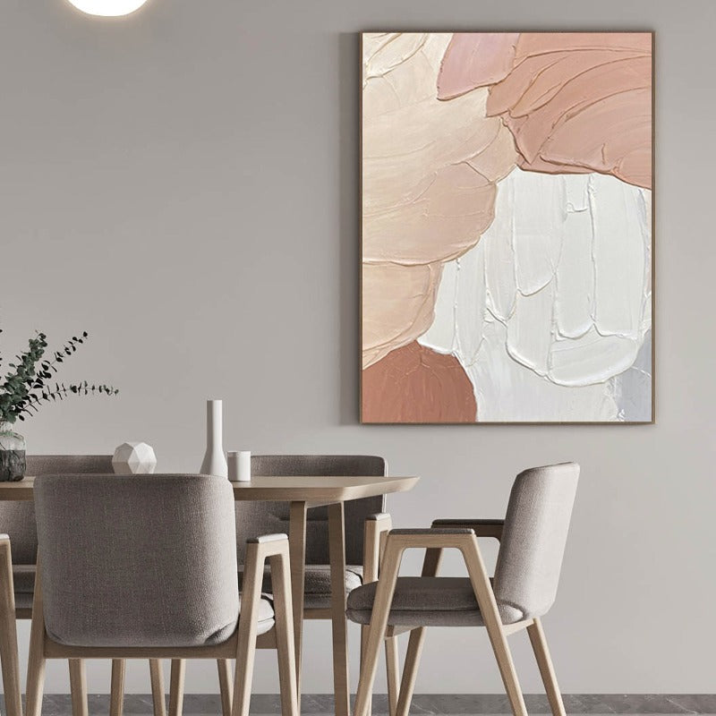 Pink Block, Minimalist Painting Australia, Hand-painted Canvas,artworks made by contemporary artists,artworks made by the contemporary artists,,artworks of arturo luz