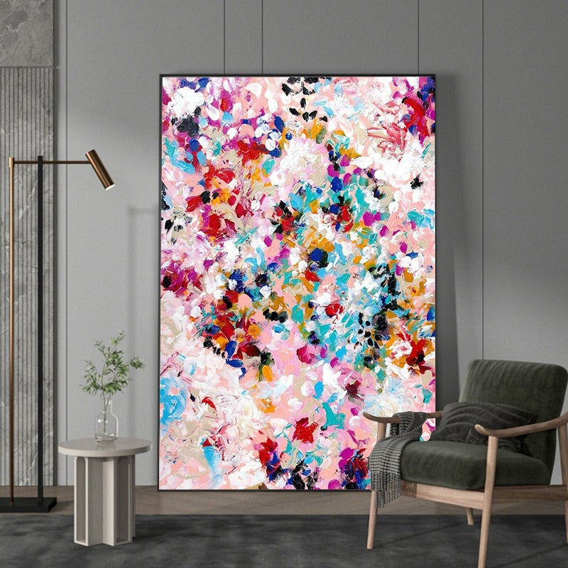 ABSTRACT PAINTING, COLORFUL FLOWER, HAND-PAINTEC CANVAS ,art painting landscape,art painting love,art painting malaysia,art painting oil,art painting painting,art painting price,art painting sale online,,art painting scream,art painting the scream,art painting watercolor,art painting with meaning