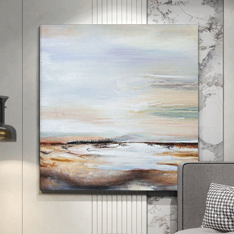 Wide Field, Landscape Painting Australia, Hand-painted Canvas,best abstract art paintings,best abstract artists 2020,best abstract artists of all time,best abstract drawings,best abstract expressionist artists