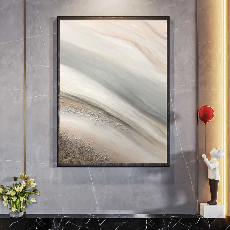 Colors Wave, Minimalist Painting Australia, Hand Painted Canvas,asian modern artists,asian painters famous,asian photographers,asian portrait artists,asian sculpture artists