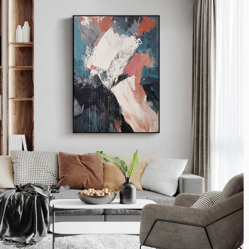 ABSTRACT PAINTING, ALLUSION, HAND-PAINTED CANVAS | Allusion Wall Art, Abstract Painting Australia, Hand-painted Canvas canvas,airbrush painting on canvas,alberto giacometti art,,alberto giacometti artwork,alberto giacometti work