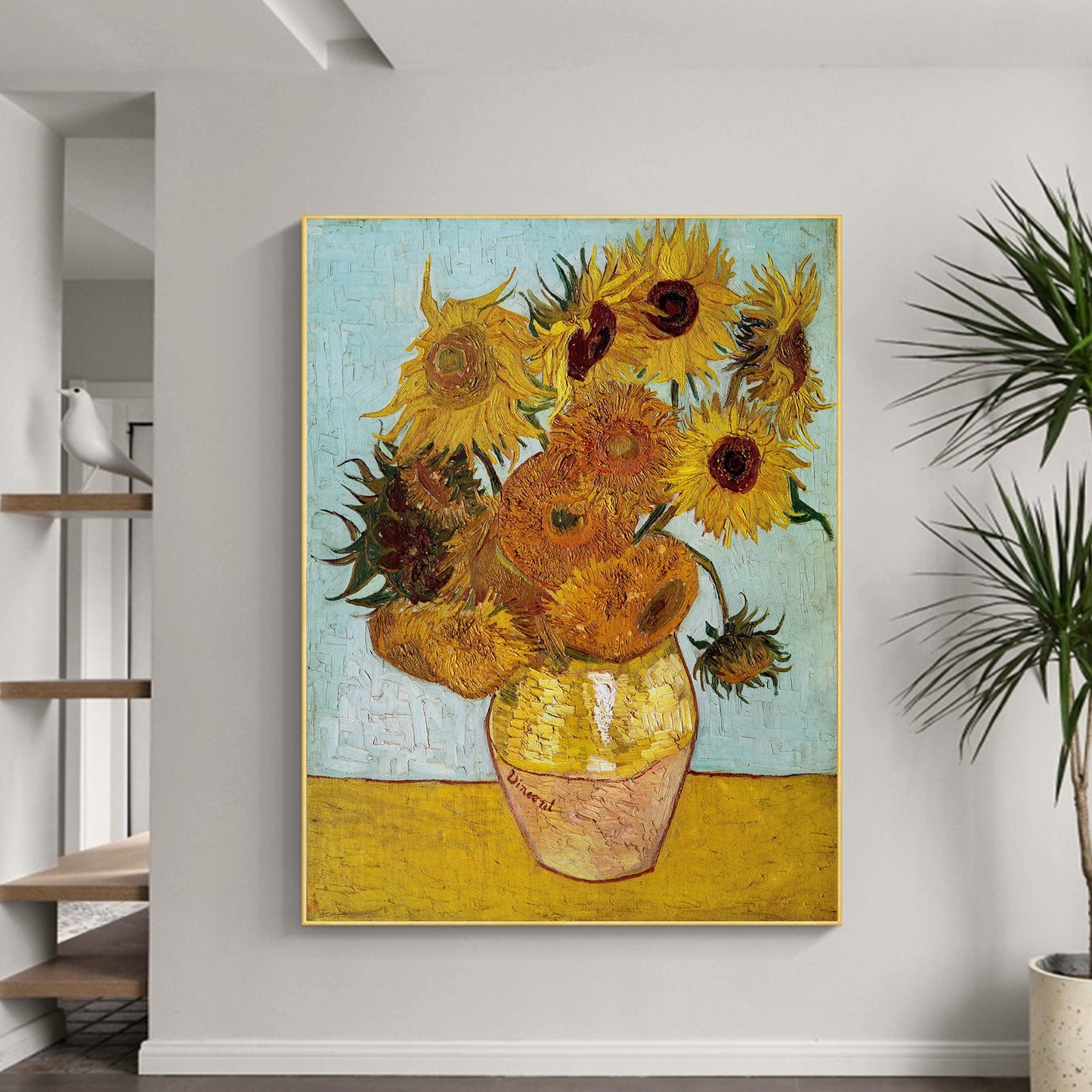 Vase with Twelve Sunflowers, Vincent Van Gogh