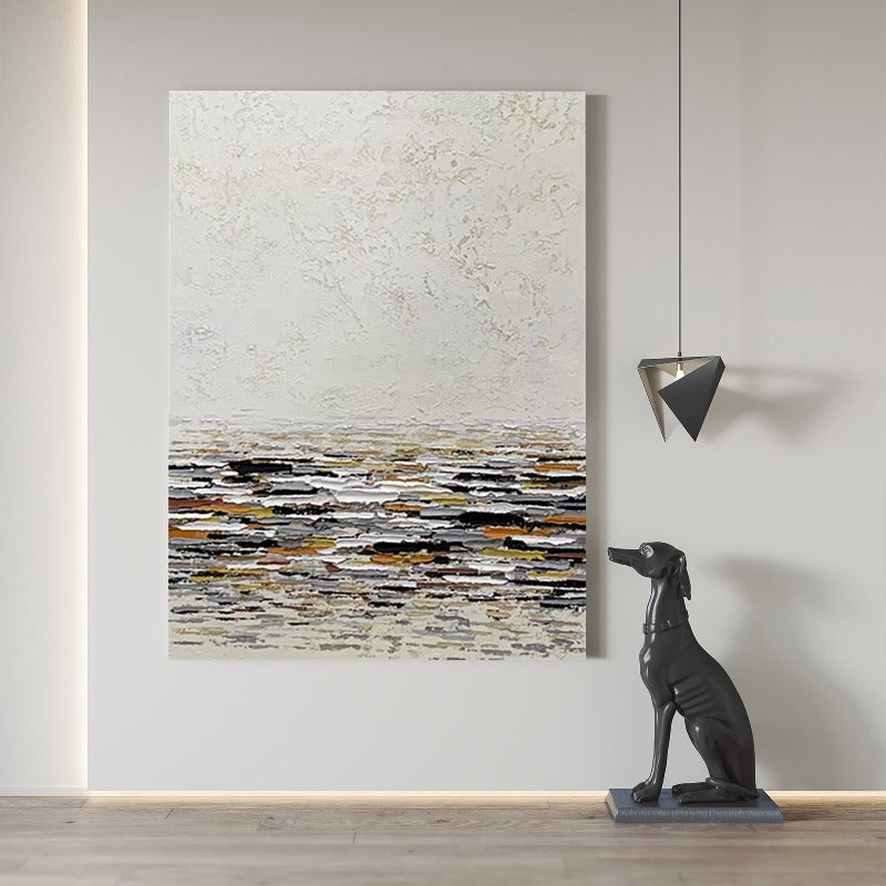 Waterside, Minimalist Painting Australia, Hand-painted Canvas,arturo luz minimalist artworks,,arturo luz painting,artweb reviews,artwork 2020,artwork about gender equality