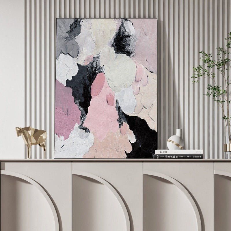 Pink Destination, Abstract Painting Australia, Hand-painted Canvas,artwork of post impressionism,artwork online uk,artwork paintings,artwork pencil sketches
