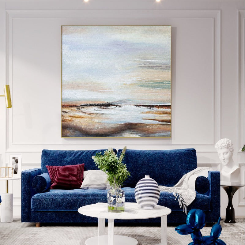 Wide Field, Landscape Painting Australia, Hand-painted Canvas,best abstract art paintings,best abstract artists 2020,best abstract artists of all time,best abstract drawings,best abstract expressionist artists