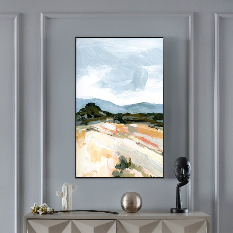 LANDSCAPE PAINTING, PEACEFUL LAND, HAND-PAINTED CANVAS Peaceful Land, Landscape Painting Australia, Hand-painted Canvas,best fine art websites,best friend drawings,best galleries in london,best galleries in london to buy art