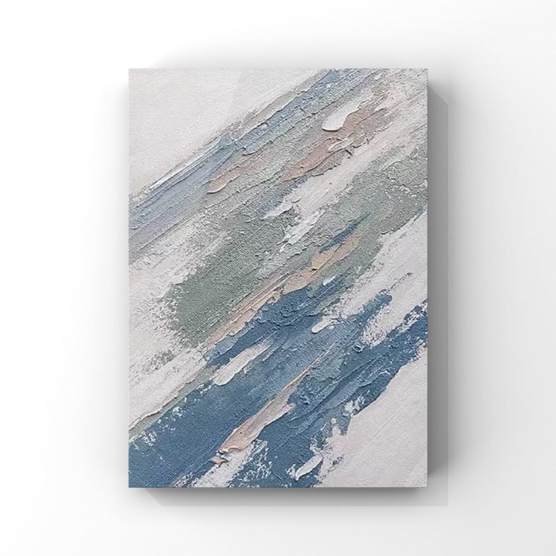 MINIMALIST PAINTING, DREANWORLD, HAND-PAINTED CANVAS