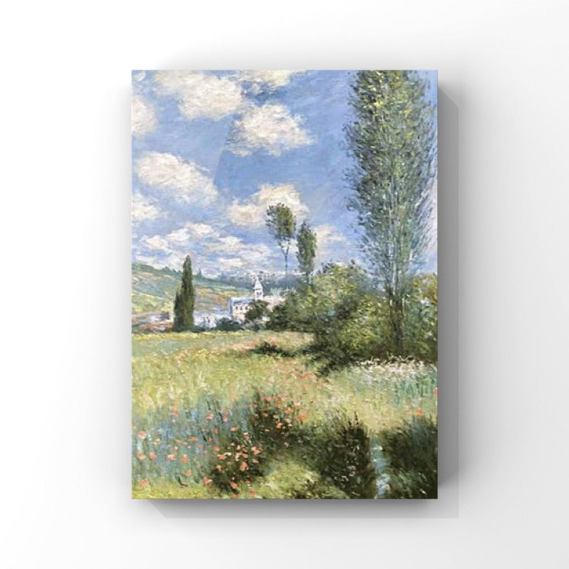 Countryside, Landscape Painting Australia, Hand-painted Canvas