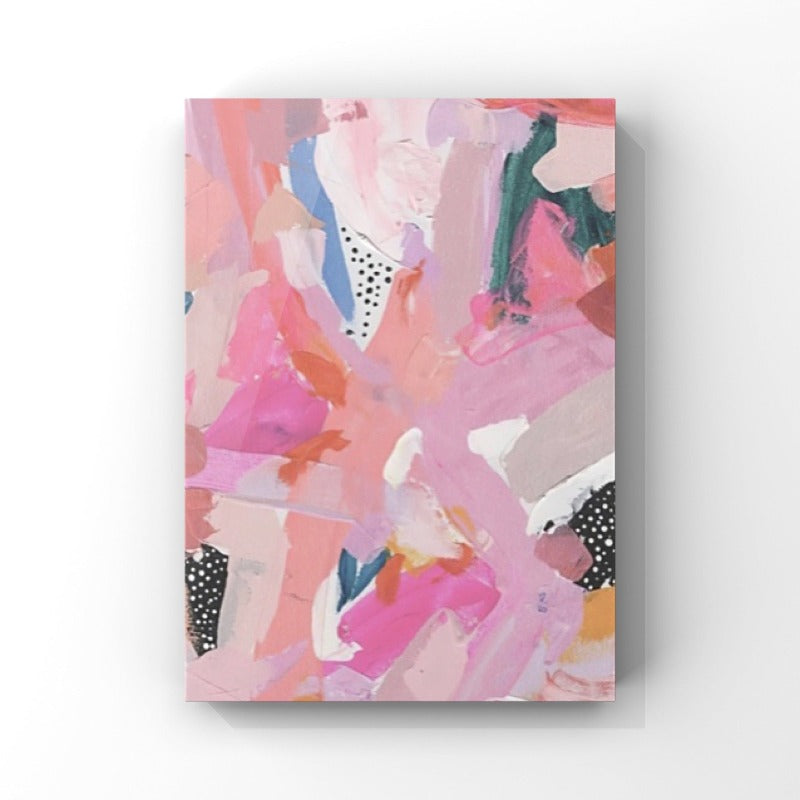 Pink Mystery, Abstract Painting Australia, Hand-painted Canvas,black and white watercolor painting,black and white watercolour,black and white with red wall art,black and yellow abstract art,black art galleries london,black art gallery near me,black art gallery online,black art studios