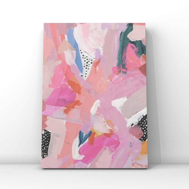 Pink Mystery, Abstract Painting Australia, Hand-painted Canvas,black and white watercolor painting,black and white watercolour,black and white with red wall art,black and yellow abstract art,black art galleries london,black art gallery near me,black art gallery online,black art studios