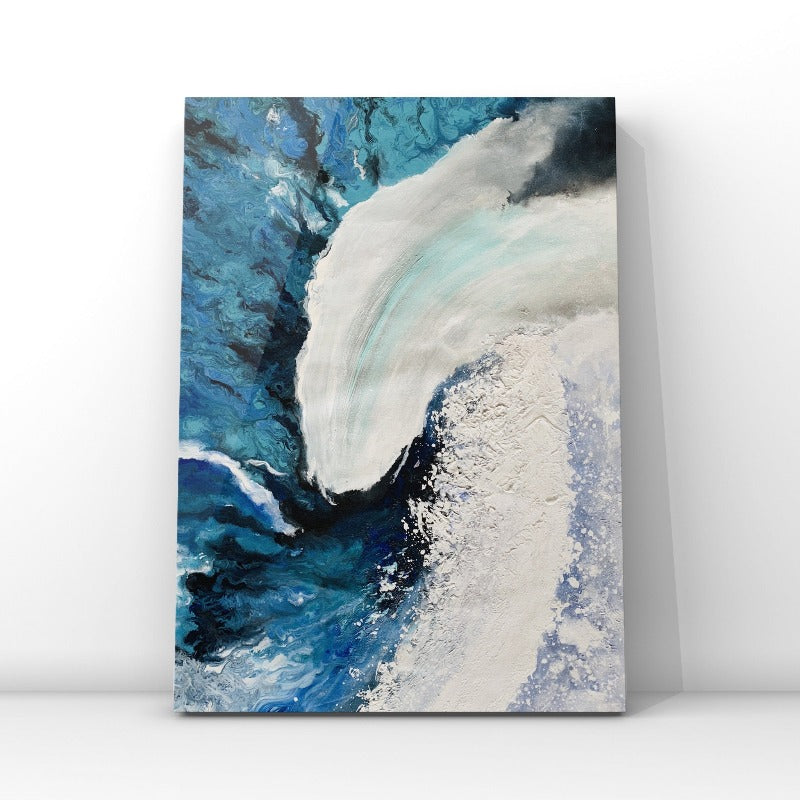 Ocean Wave, Landscape Painting Australia, Hand-painted Canvas,best new art,best new contemporary artists,best new painters 2020,best of van gogh