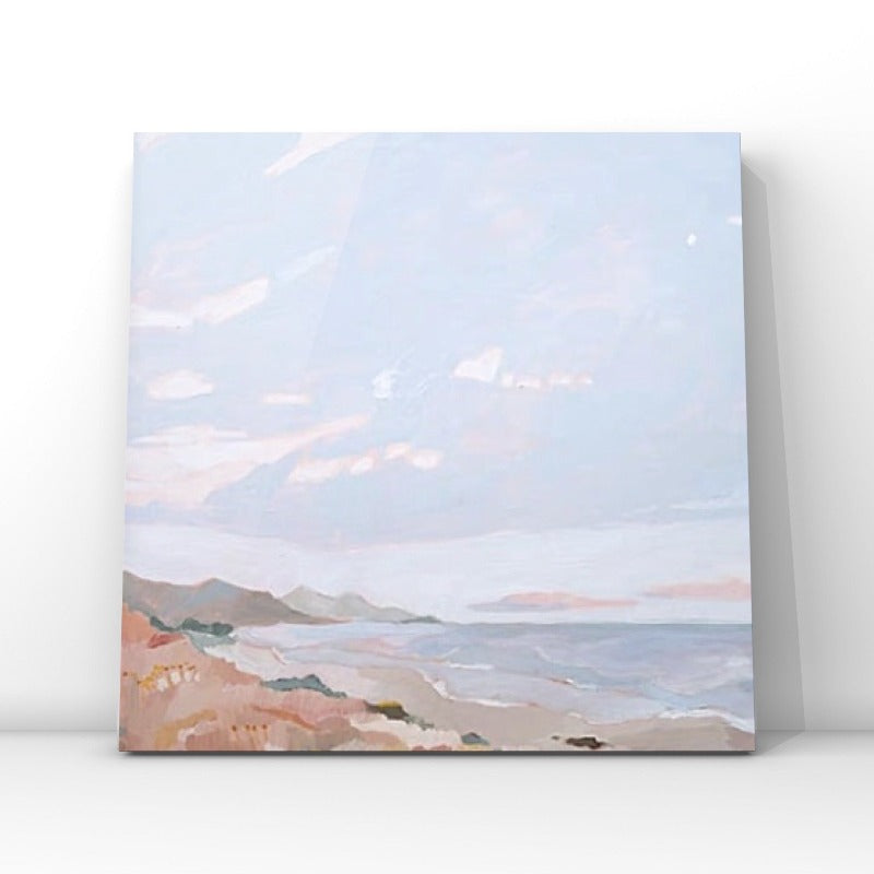 Coastal Beach, Landscape Painting Australia, Hand-painted Canvas