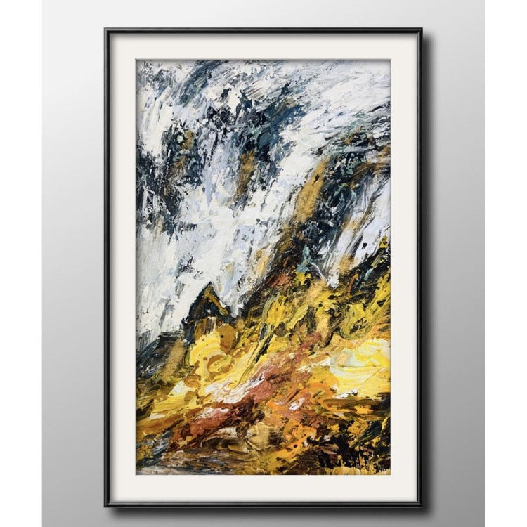 The Ascension, Impasto-abstract Painting Australia, Hand-painted Canvas,black abstract artwork,black abstract prints,black and blue paintings,black and gold wall art,black and green abstract art,black and green painting,black and grey artwork,black and pink abstract art,black and pink canvas wall art