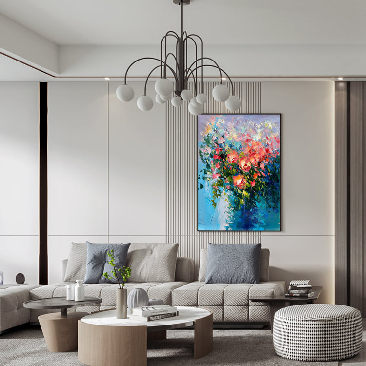 Floral Painting, Pink Flower Painting Australia, Hand-painted Canvas,artist's loft easel set up,artistic art gallery,artistic avant garde,,artistic black and white photography,artistic documentary