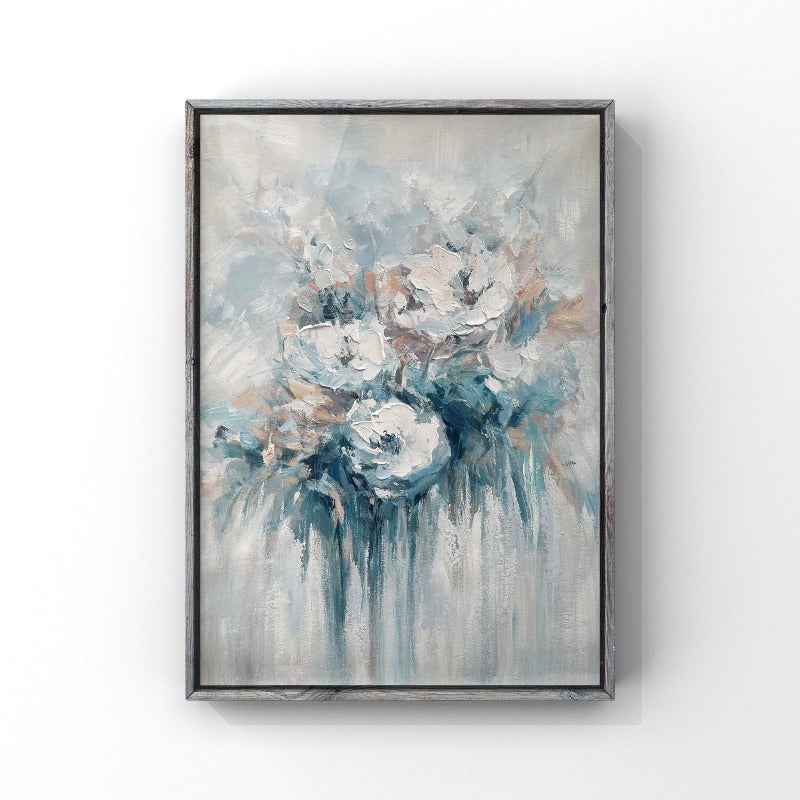 Blue in the Moment, Floral Painting Australia, Hand-painted Canvas,cheap original art for sale,cheap original art uk,cheap paintings singapore,cheap wall paintings online,chengdu art,cherry blossom drawing,chi tsung,chiang mai art gallery,chicago vincent van gogh,chicken drawing,chila burman artist