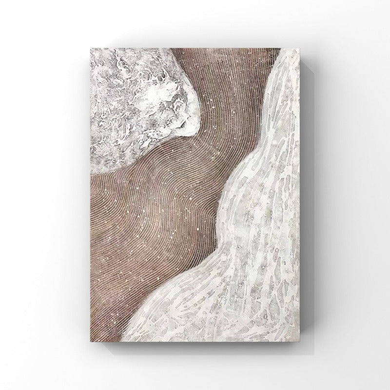 Brown River, Minimalist Painting Australia, Hand-painted Canvas,avant garde paintings,avant garde picasso,,avant garde piece,avant garde sculpture,avant garde sketches