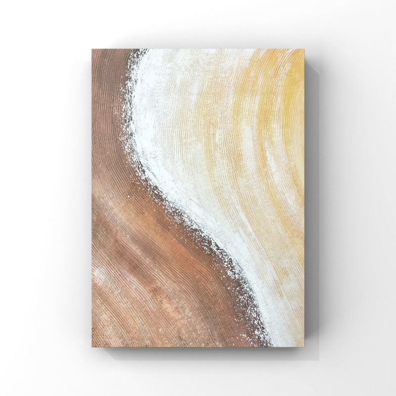 TAICHI, MINIMALIST PAINTING, HAND-PAINTED CANVAS