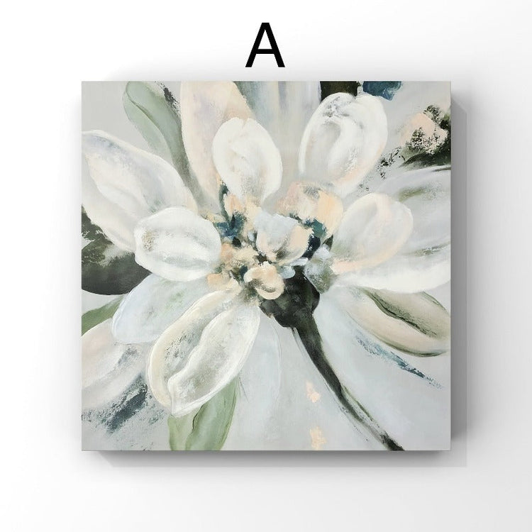 Set of 2, White Flower Painting Australia, Hand-painted Canvas,artist canvas painting"black and white hand painting"artist cape town,artist ceramic,,artist contemporary,artist contemporary art