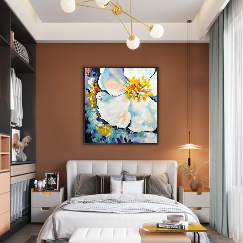 Colorful Flower, Floral Painting Australia, Hand-painted Canvas,charcoal painting online,charcoal painting price,charcoal painting price in india,charcoal paintings by famous artists,charcoal paintings for sale,charcoal pencil artwork,charcoal pencil drawing images,charcoal pencil drawing picture