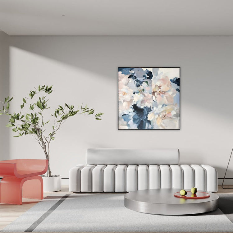 Impressionism Grey Flower Painting Australia, Hand-painted Canvas,contemporary art sample,contemporary art scene,contemporary art seoul,contemporary art sites,contemporary art tate,contemporary art trends 2020,contemporary art usa,contemporary art using surrealism,contemporary art websites