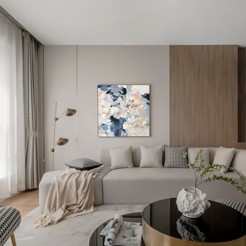 Impressionism Grey Flower Painting Australia, Hand-painted Canvas,contemporary art sample,contemporary art scene,contemporary art seoul,contemporary art sites,contemporary art tate,contemporary art trends 2020,contemporary art usa,contemporary art using surrealism,contemporary art websites