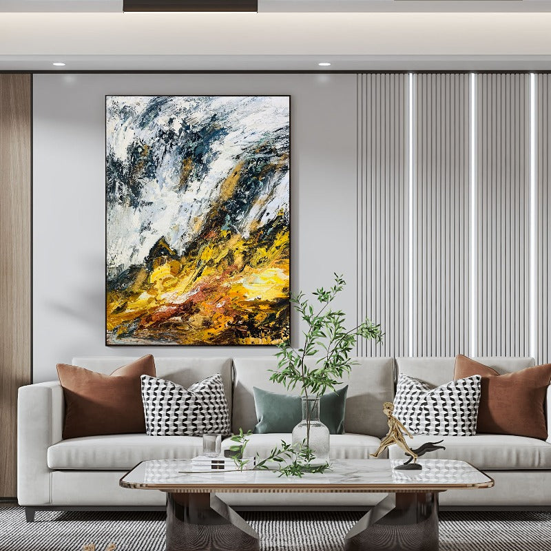 The Ascension, Impasto-abstract Painting Australia, Hand-painted Canvas,black and white mithila painting,black and white oil paintings on canvas,black and white painting,black and white painting on wall,black and white painting wall art,black and white pencil art,black and white photo artist