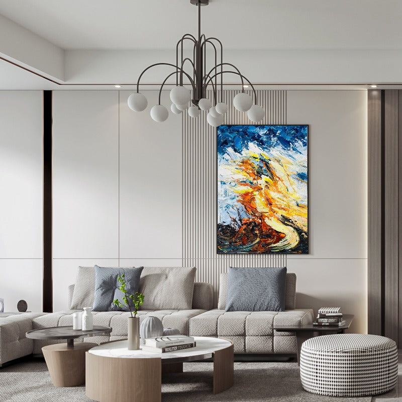 Peak Side, Impasto-abstract Painting Australia, Hand-painted Canvas,black pencil drawing art,black wall art,black wall art painting,black wall art pictures,black white abstract canvas,black white abstract painting,black white and blue abstract painting,black white and blue canvas art