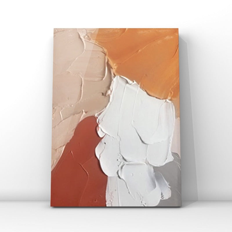 Orange Block, Minimalist Painting Australia, Hand-painted Canvas,artworks of contemporary art,artworks of contemporary artist,artworks of impressionism,artworks of paul gauguin