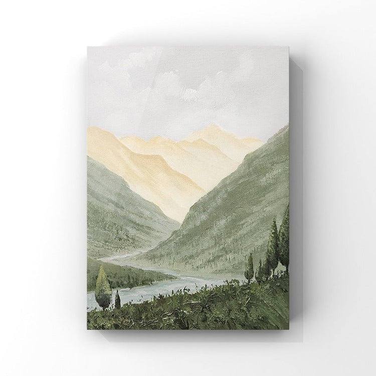 In the Distance, Landscape Painting Australia, Hand-painted Canvas