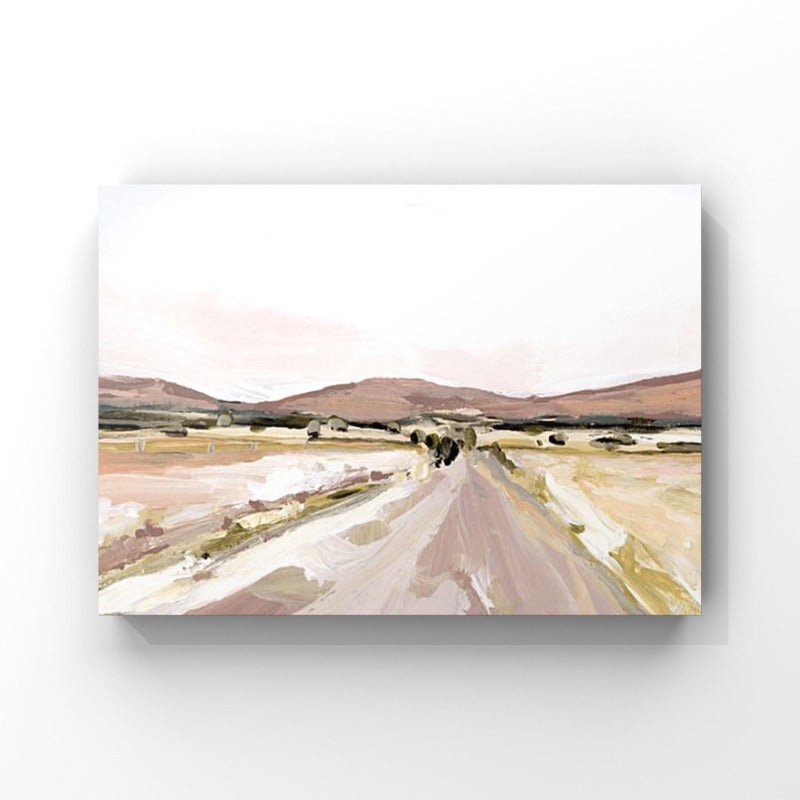 Roadside, Landscape Painting Australia, Hand-painted Canvas,artist residencies in italy,,artist residencies in new york,artist residencies with stipend