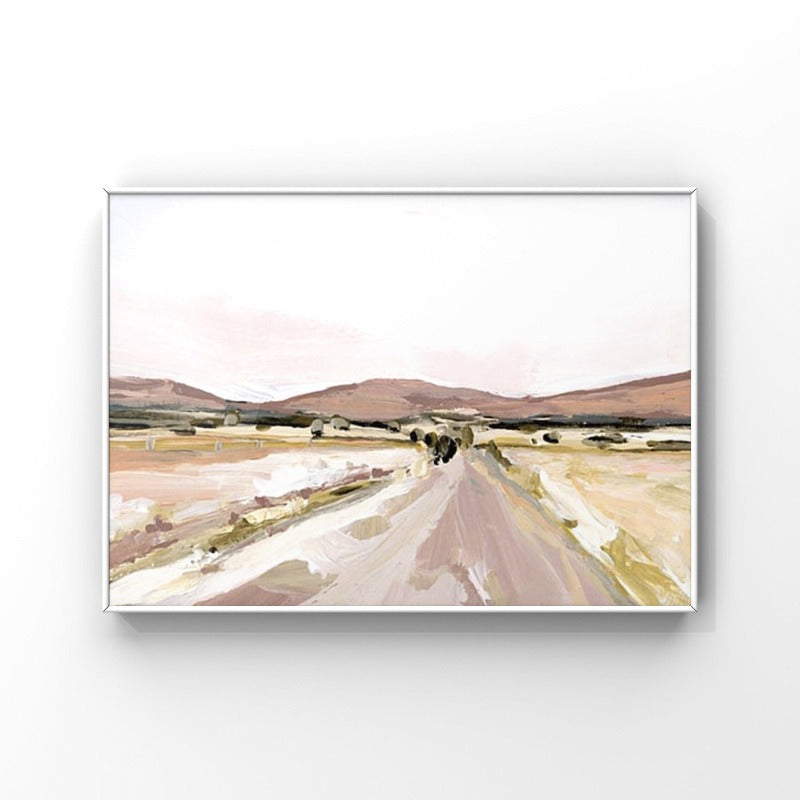 Roadside, Landscape Painting Australia, Hand-painted Canvas,artist residencies in italy,,artist residencies in new york,artist residencies with stipend